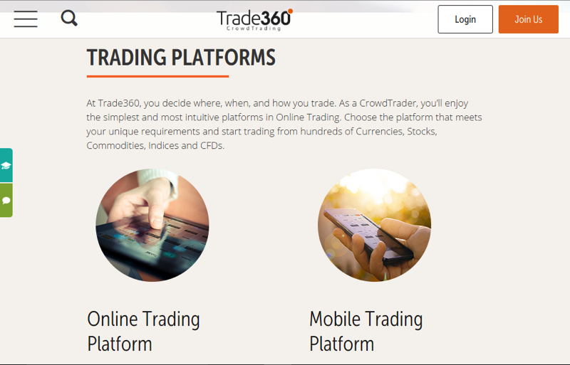 trade360 platforms