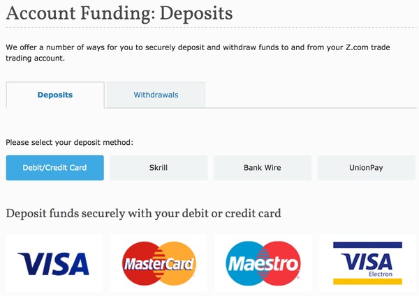 Z.com deposits