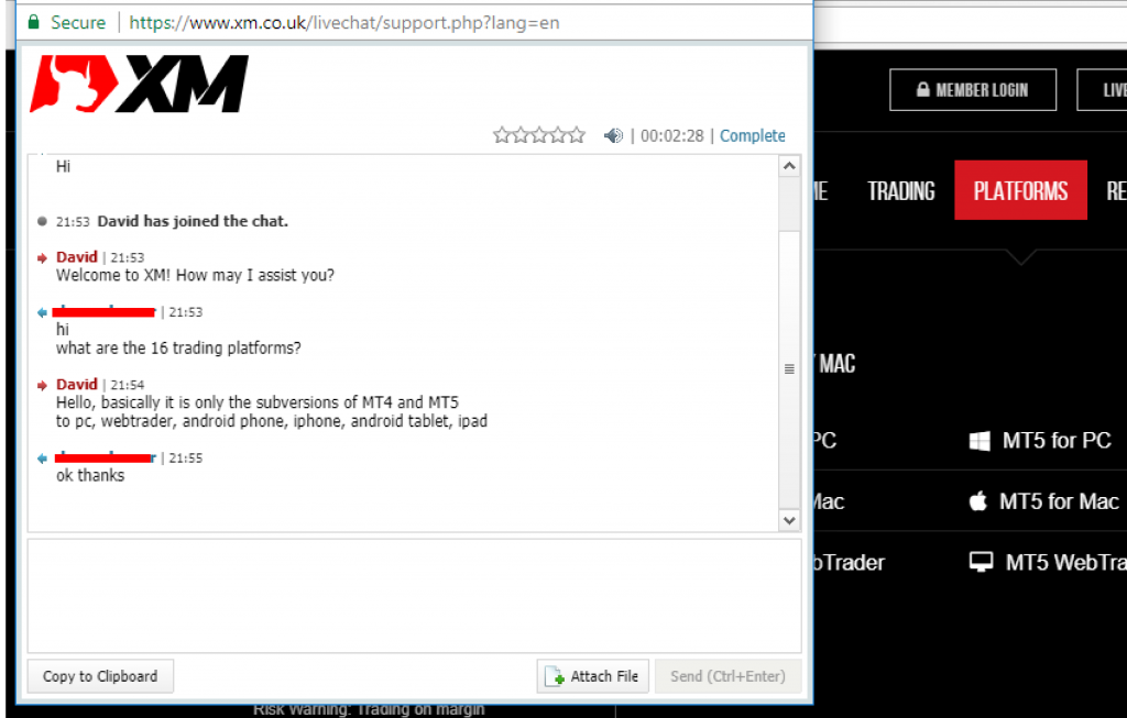 Xm forex broker live chat